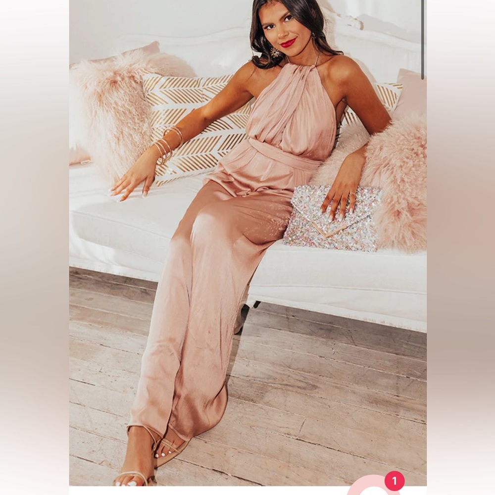 Satin Magic jumpsuit